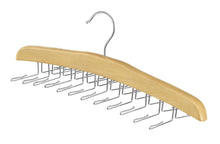 Load image into Gallery viewer, Whitmor Wood Tie Hanger