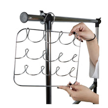 Load image into Gallery viewer, Mind Reader Scarf, Belt, Tie Organizer Hanger Holder Rack, Silver