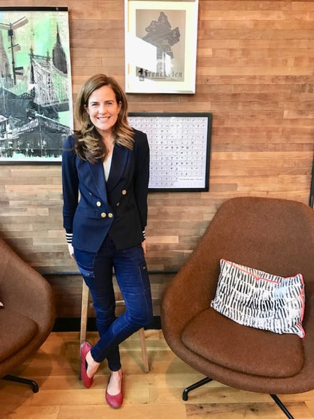 You Need a Navy Blazer for Spring