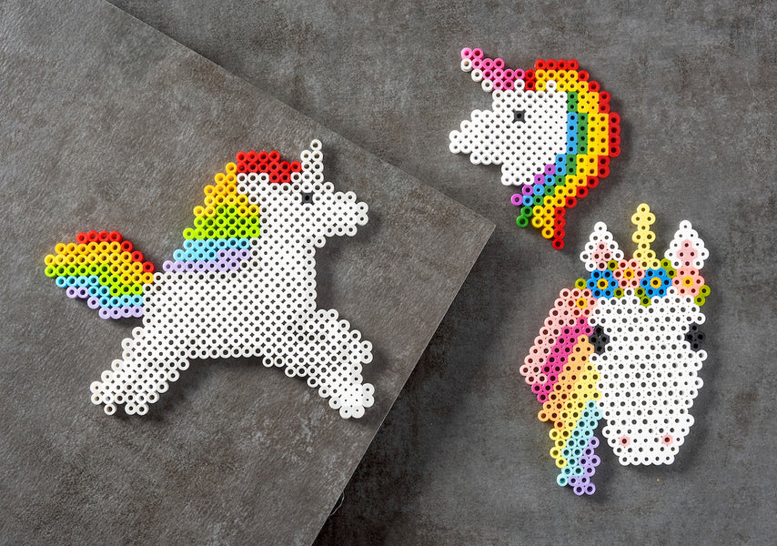 Unicorn Perler Beads (30+ Free Patterns)