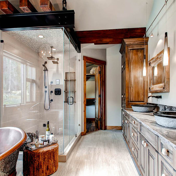 Denver: 65 Charming Rustic Bathroom Design Ideas from Local Professionals