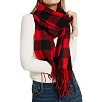 Wander Agio Women’s Fashion Long Shawl Winter Warm Lattice Large Scarf only $7.99