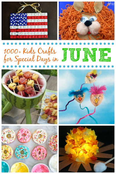 Kids Crafts for Special Days in June