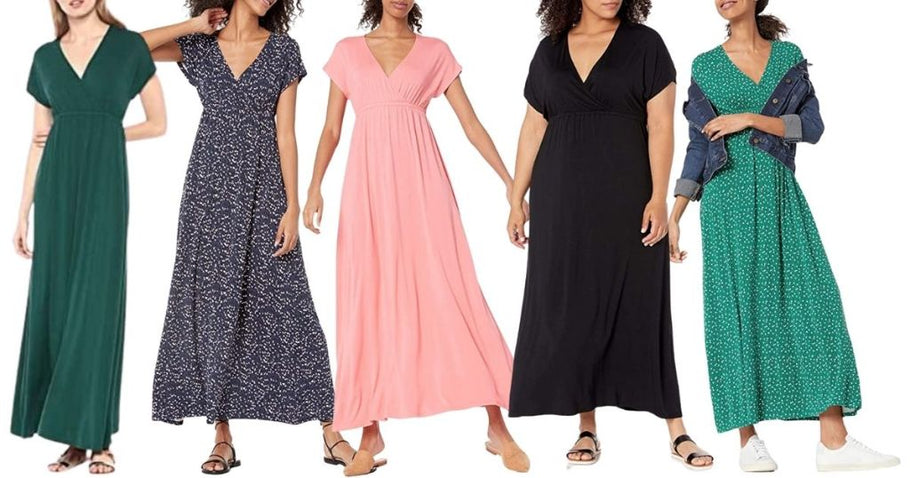 Amazon Essentials Women’s Maxi Dress from $14.70 (Regularly $27) | Includes Plus Sizes