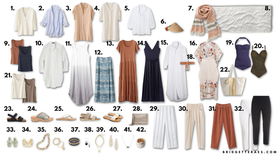 Warm Weather vacation Capsule: Packing a Client for a Trip to Florida