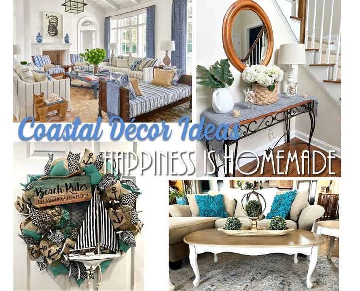 Coastal Decor Ideas on Happiness Is Homemade