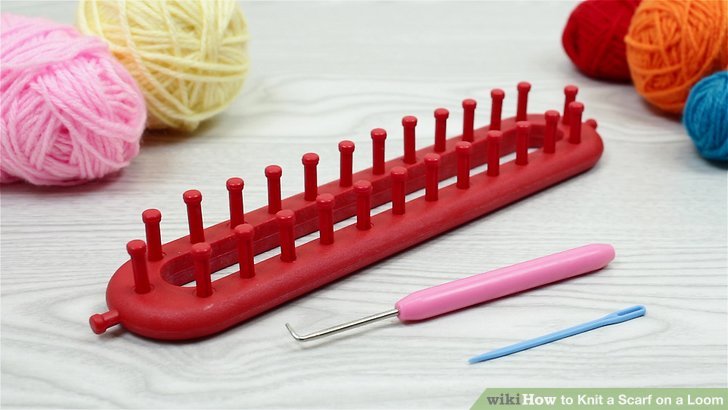 How to Knit a Scarf on a Loom