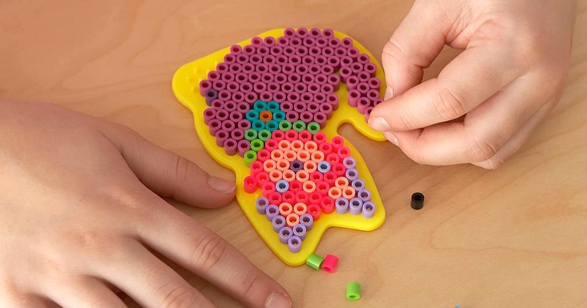 Perler Beads Kit w/ Animal Peg Boards & Over 5,000 Beads Just $7.49 on ...