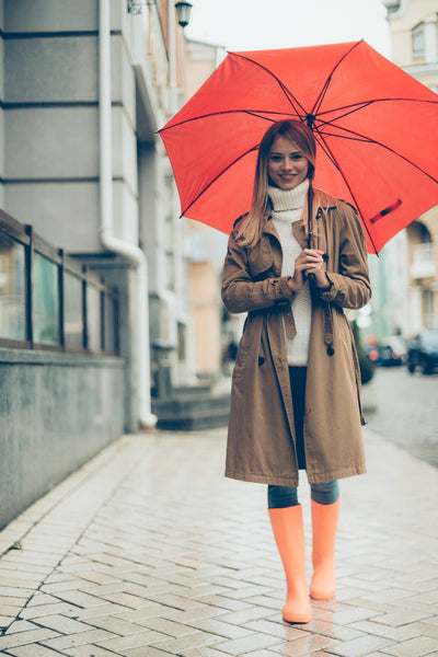 Wondering how to wear rain boots? April means April Showers and of course, in Vermont, it also means mud season