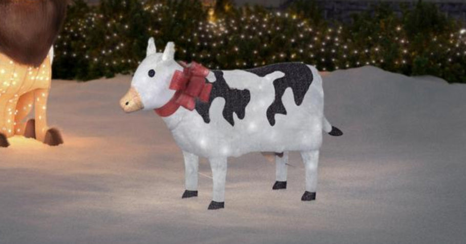 Would You Pay $99 for a Light-Up Christmas Cow?