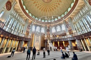 Taksim Mosque in Istanbul, Turkey