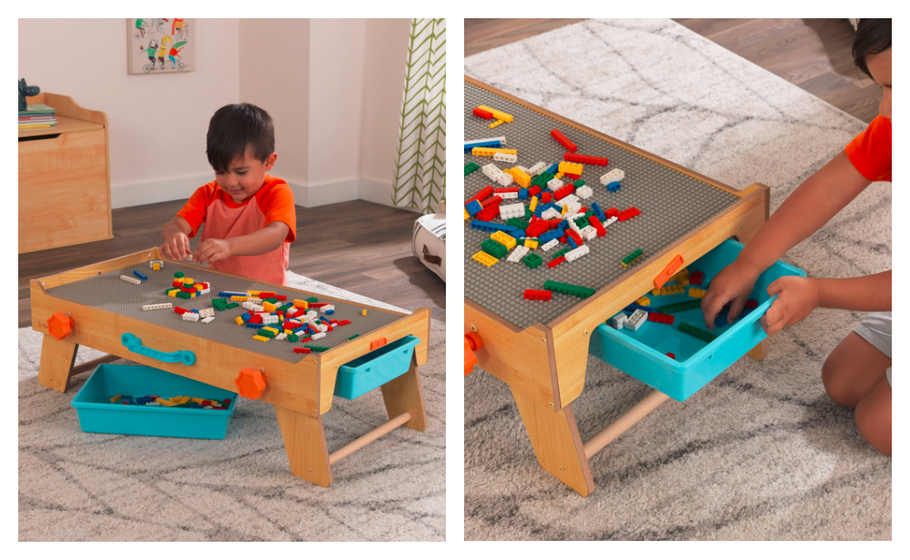 KidKraft Clever Creator Wooden Activity & Craft Table with Storage Bins $40 + Free Shipping (Reg. $79) at Walmart