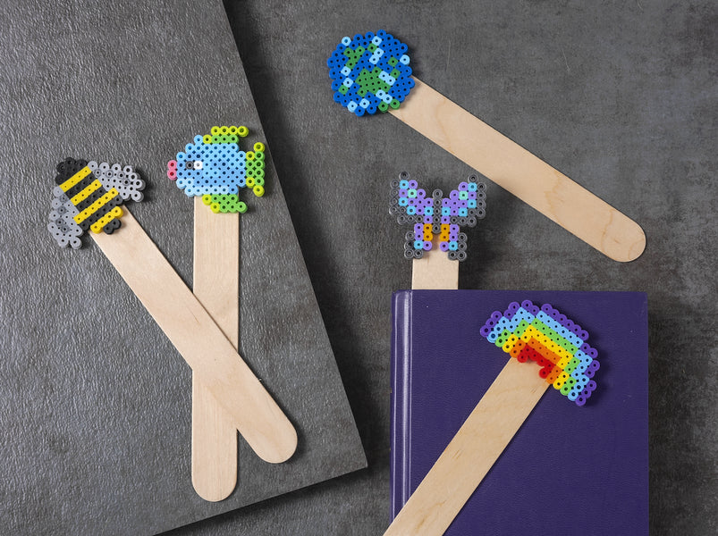 Perler Bead Bookmarks Are a Cute Kids Craft