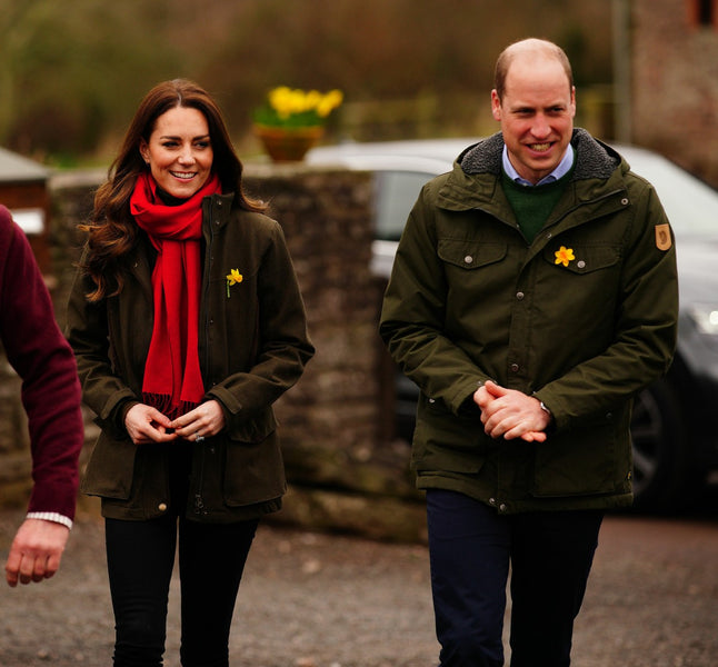 Duchess Kate & William spent St. David’s Day in Wales, visiting goats