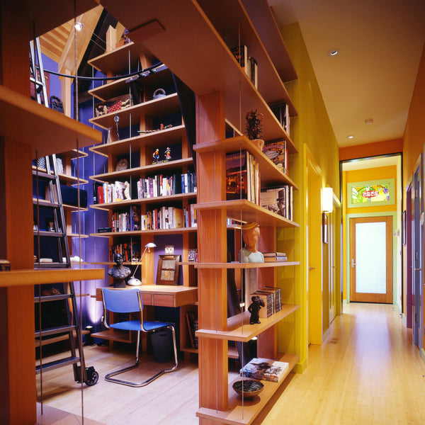 Contemporary and Classy: 27 Home Office Library Ideas to Boost Your Productivity