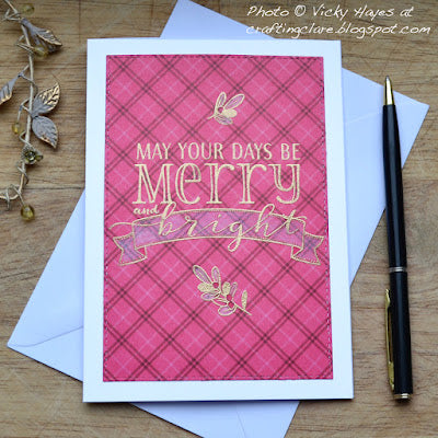 Playing with pink and plaid