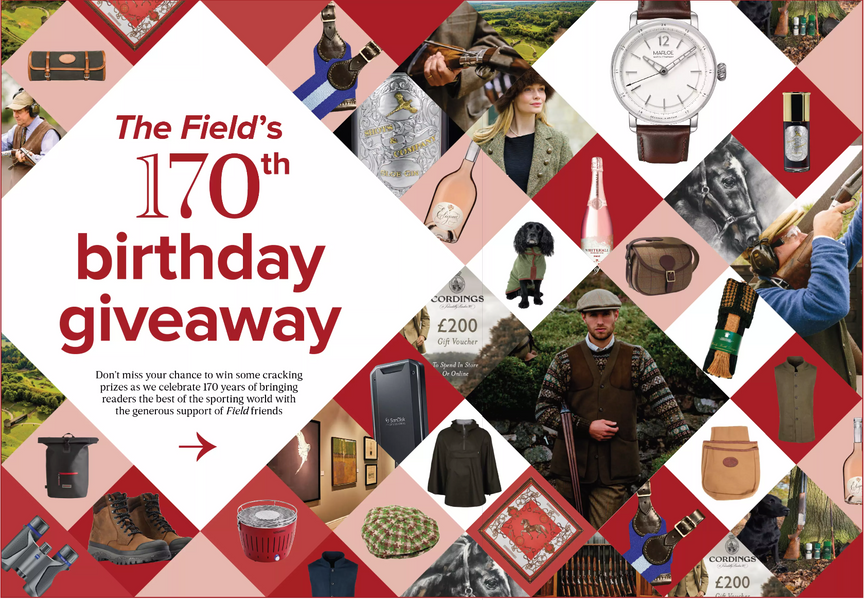 The Field’s 170th birthday giveaway