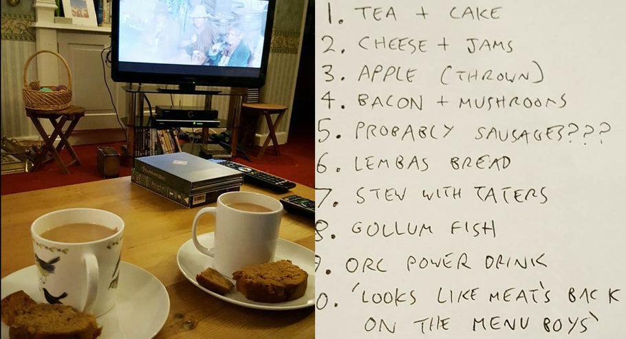 Writer Pays Tribute to His Late Father With a 14-Course Lord of the Rings Marathon Meal