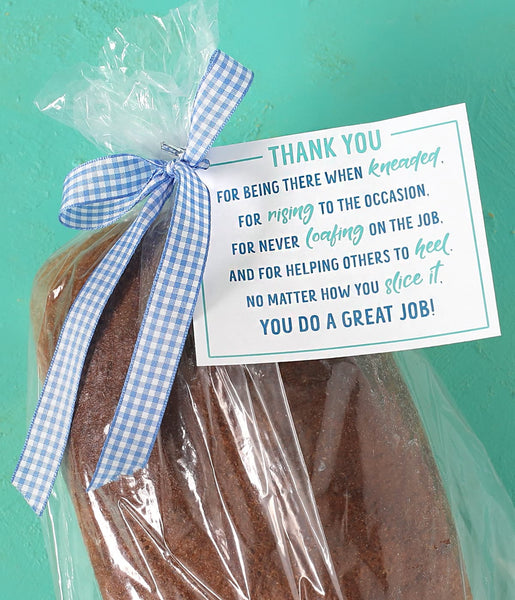 Bread Thank You Gift Printable Tag