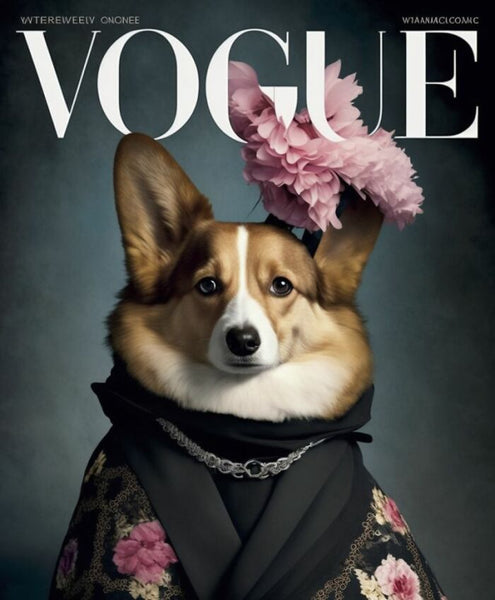 “Is Dogue A New Brand?”: 9 AI-Generated Images Of Animals As Vogue Cover Stars Go Viral Online