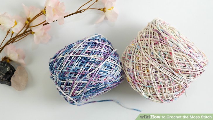 How to Crochet the Moss Stitch