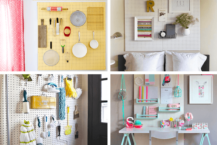 12 Genius Pegboard Ideas That Make Organizing Easy