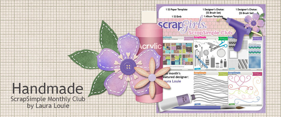 ScrapSimple Club Exclusive: Handmade