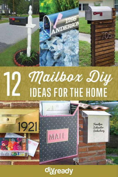 12 Creative DIY Mailboxes To Brighten Your Home