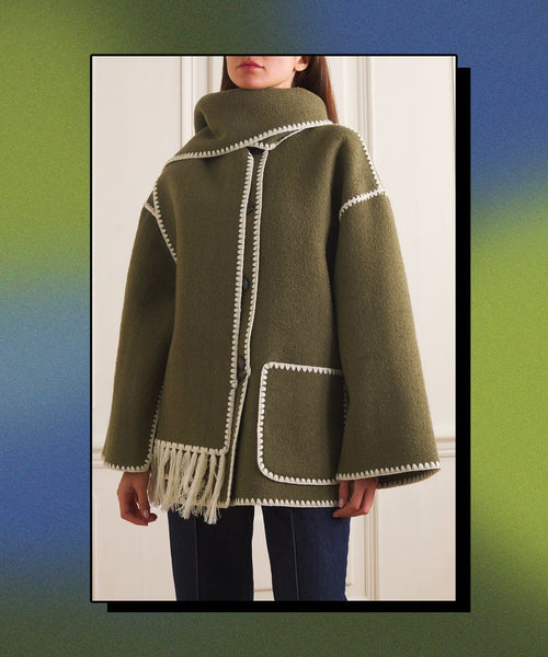 Scarf Jackets Are Winter’s Most Viral Coat Trend