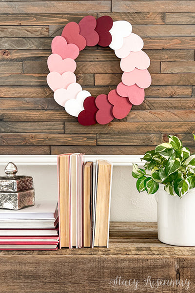 DIY Valentines Wreath