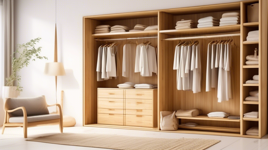 Bamboo Closet Organization: Declutter and Organize