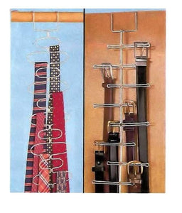 Trenton Gifts Belt & Tie Rack | Set of 2 | Heavy Duty Metal