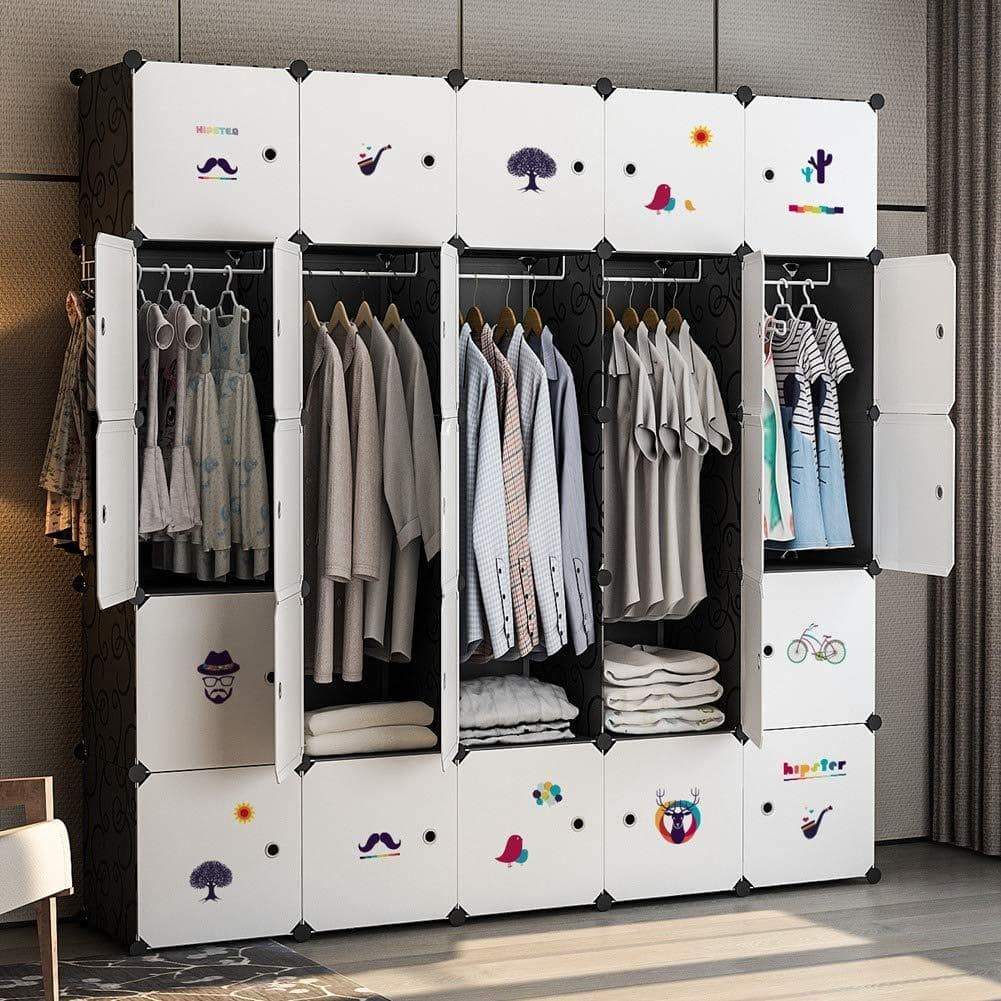 Discover George Danis Portable Wardrobe Closet Plastic Dresser – Idiom Studio